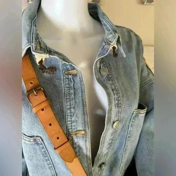 NWT Jacket! Jean jacket! oversized! only couple left! - Picture 3 of 16
